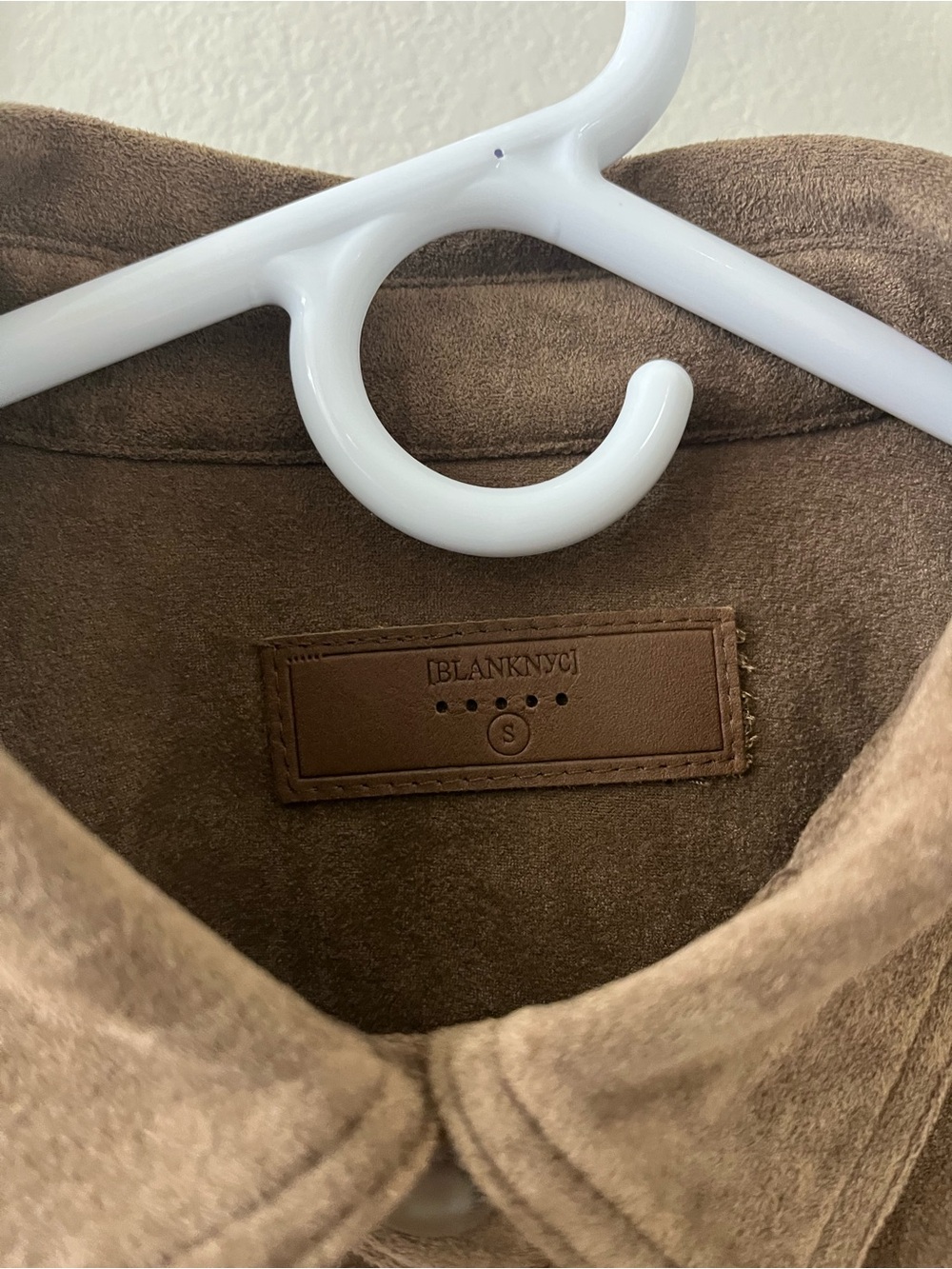 Blank NYC Brown Fringe Suede Cropped Jacket - Picture 5 of 5
